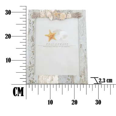 RAMKA SHELL 25,5X2,3X31,5 cm (WYMIAR WEWNĘTRZNY 20X25 cm) MIN 2